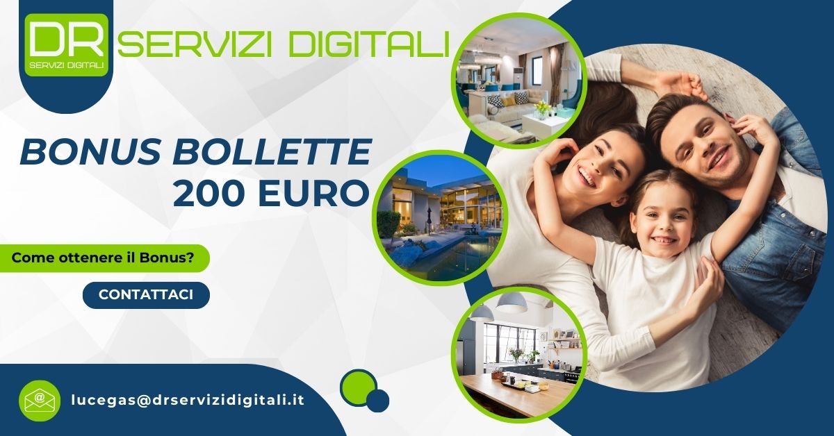 Bonus bollette 200 euro