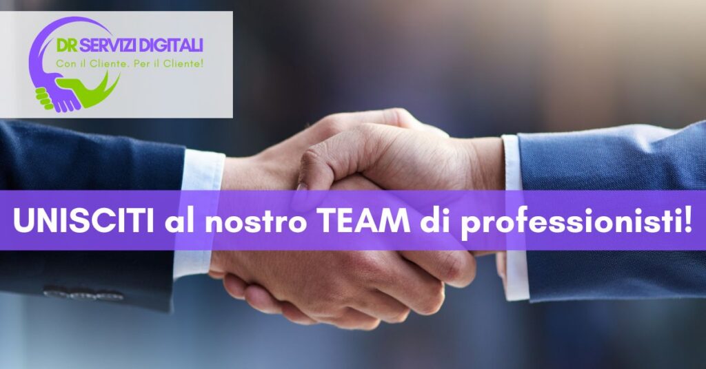 LAVORA CON NOI Costruisci il tuo futuro, lavora con noi, unisciti al nostro team di professionisti
