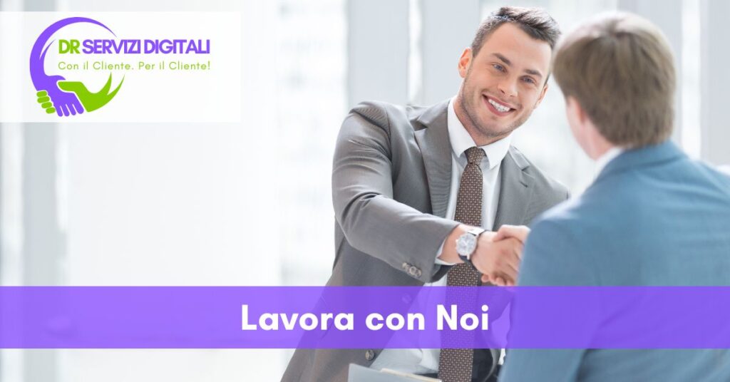 LAVORA CON NOI La tua nuova opportunità di lavoro, lavora con noi